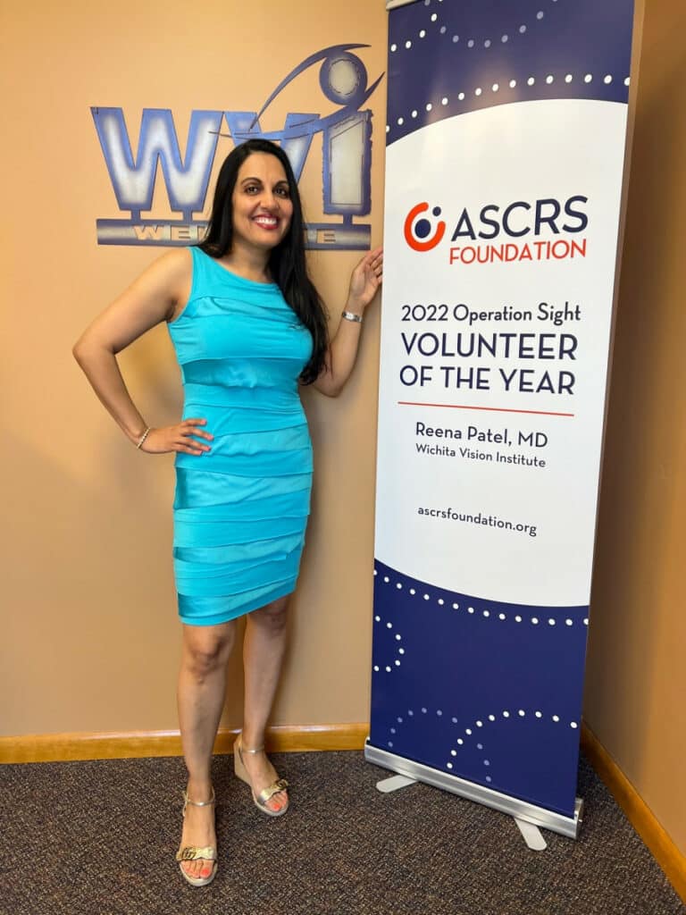 Dr. Patel at the ASCRS